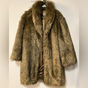Vintage Faux Fur Coat
